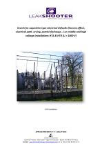 Detection of electrical defaults partial discharges, corona effects - 1