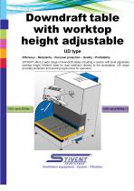 downdraft table Up & Down - 1