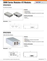 OMNI Series Modules-I/O Modules - 4