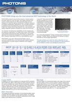 Microchannel Plates - 2