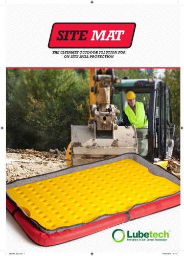 The Ultimate Outdoor solution for on-site spill prot ection