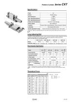 Platform Cylinder Series CXT-3