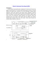 AEH Electric Horizontal Test Stand for Lab use | Wenzhou Tripod instrument-1
