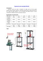 ALE/ALR Hydraulic test stand for different purposes compressive load test | Wenzhou Tripod instrument-1