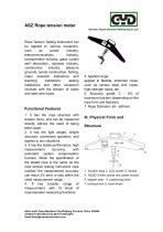 HOT!rope tension meter for steel rope|testing instrument by Wenzhou Tripod-1