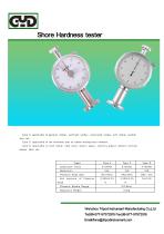 Tripod shore hardness tester LX series|measuring instrument for rubber-1