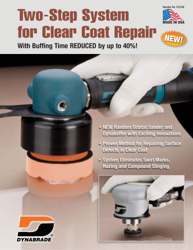 Two-Step System for Clear Coat Repair