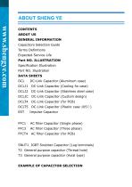 Power Electronics capacitor version 2020 - 2