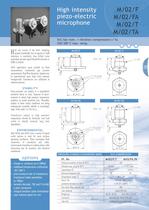 High intensity  piezo-electric  microphone-1