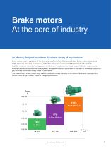 Brake motors range-3