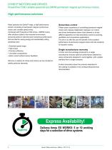 Dyneo Drives and Motors: Powerdrive F300 + LSRPM-4
