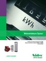 Dyneo Motors and Drives: Motovariateurs Dyneo: Powerdrive FX / MD2 + LSRPM / HPM - 1