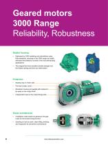 Geared motors 3000 Range-4