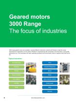 Geared motors 3000 Range-8