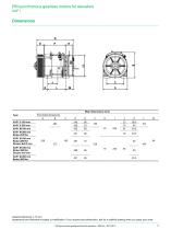 PM synchronous gearless motors for elevators - 11