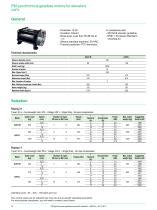 PM synchronous gearless motors for elevators - 12