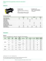 PM synchronous gearless motors for elevators - 14