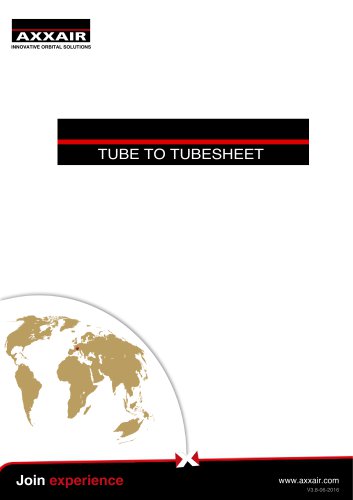 E Catalog Tube to tubesheet welding head