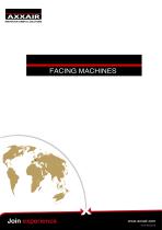 Squaring machines - Facing tools - 1