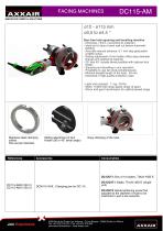 Squaring machines - Facing tools - 8