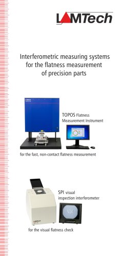 Inter ferometric measuring systems  for the flatness measurement  of precision parts