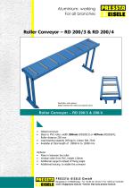 Roller conveyor RD200 - 1