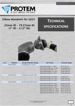 Concentric Clamping Device for Elbows - Elbow Mandrel US Series - 4