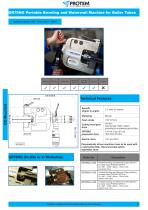 FIN TUBES - Beveling and Waterwall Machines for Boiler Tubes PROTEM GR-4