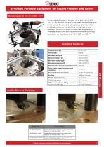 Flange Facing Machines XP - Portable Lathes for flange machining works - 3