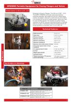 Flange Facing Machines XP - Portable Lathes for flange machining works - 4