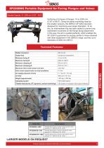 Flange Facing Machines XP - Portable Lathes for flange machining works - 9