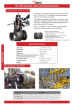 Mobile Portable Lathes for Flanges and Valves-6