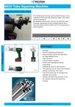 OD Clamp tube squaring, beveling, counterboring machines PROTEM SE - 2