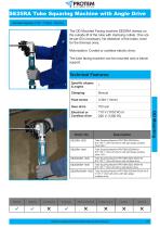 Tube Squaring Machines for Stainless Tubes - Thin walls - PROTEM SE-6