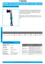 Tube Squaring Machines for Stainless Tubes - Thin walls - PROTEM SE-7