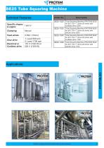 Tube Squaring Machines for Stainless Tubes - Thin walls - PROTEM SE - 3