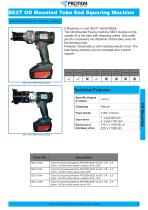 Tube Squaring Machines for Stainless Tubes - Thin walls - PROTEM SE - 5