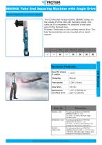 Tube Squaring Machines for Stainless Tubes - Thin walls - PROTEM SE - 7