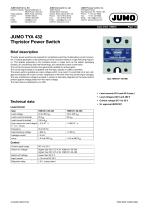 JUMO TYA 432 - Thyristor power switch - 1