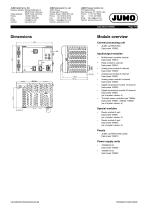 JUMO variTRON 500 - Central processing unit for an automation system - 7