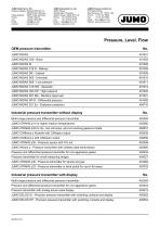 Sensors - Pressure, Level, Flow - 5