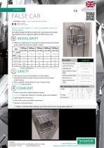FALSE CAR platform for elevator cabin installation-1