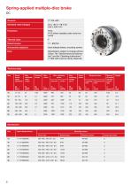 Brochure | Spring-Applied Brake - Classic Line -8