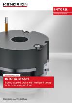 Brochure | Spring-Applied Brake - INTORQ551-1