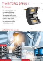 Brochure | Spring-Applied Brake - INTORQ551-3