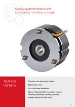 Brochure | Spring-Applied Brake - INTORQ551-5