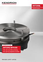 Brochure | Spring-Applied Brakes - INTORQ BFK458