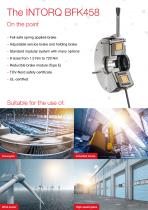 Brochure | Spring-Applied Brakes - INTORQ BFK458-3