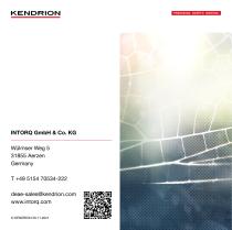 Brochure | Spring-Applied Brakes - INTORQ BFK552-6