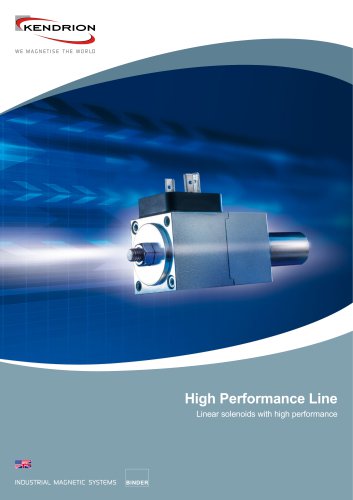 Catalogue | High Performance Solenoids LHP
